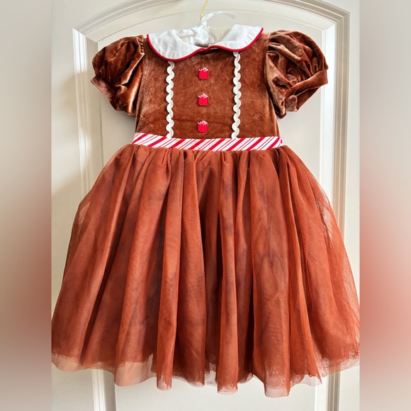 Taylor Joelle Gingerbread Dress - Size 4